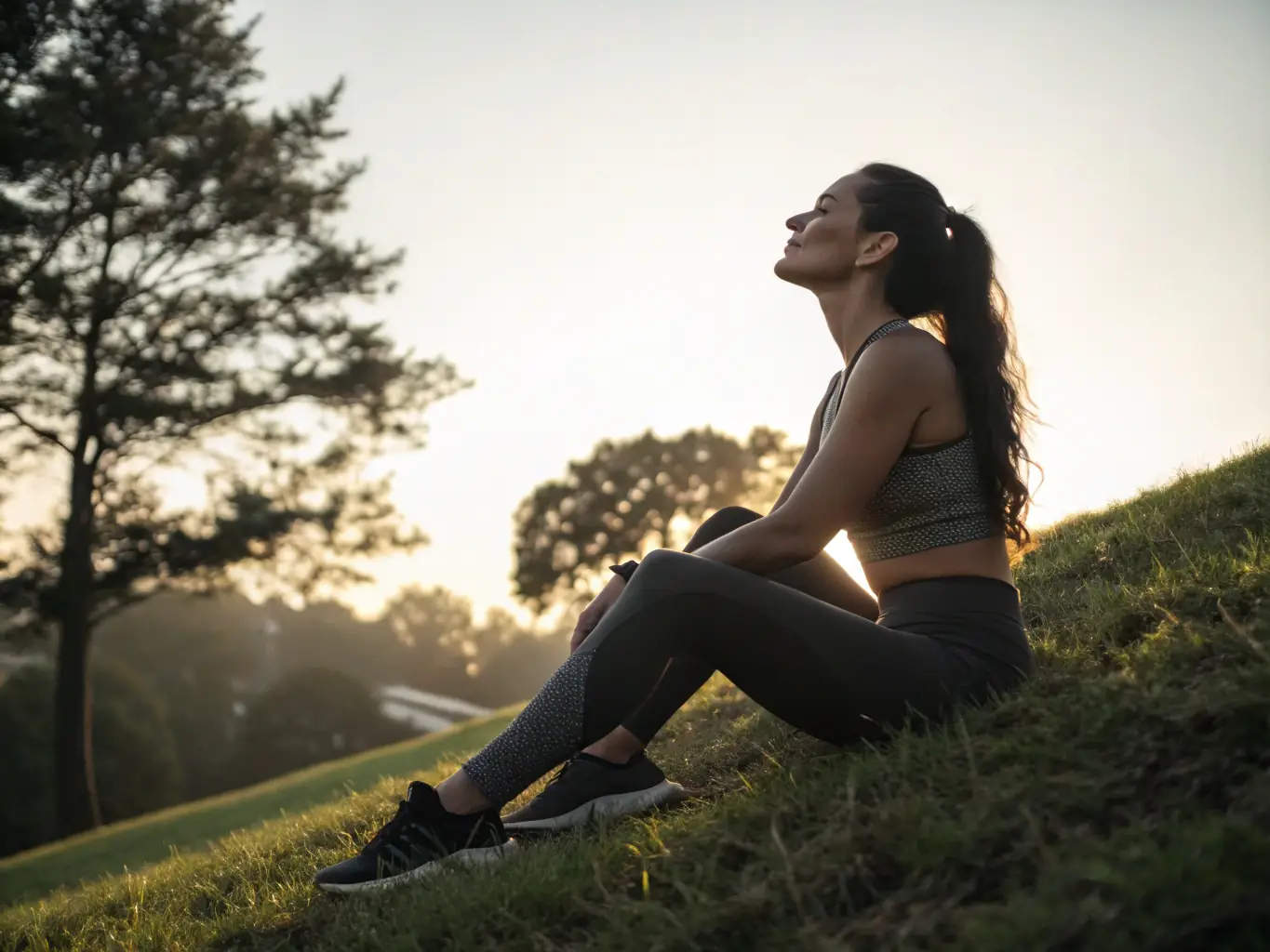An image of a person meditating in a peaceful setting, representing mental clarity and focus.